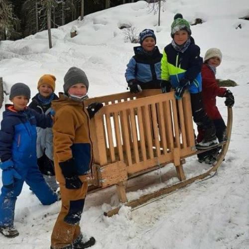 Wildfütterung 1. Schulstufe 4