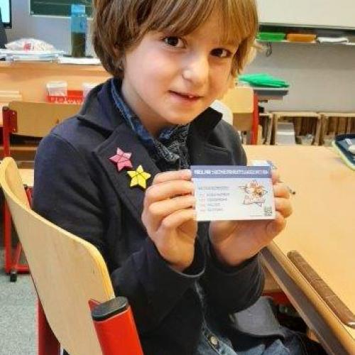 1. und 2. Schulstufe Ausweis 