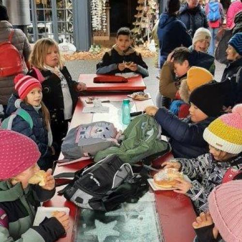 Essen am Christkindlmarkt