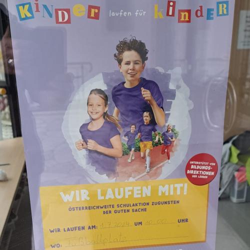 Laufplakat