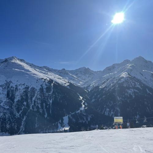 Sonniger Schitag