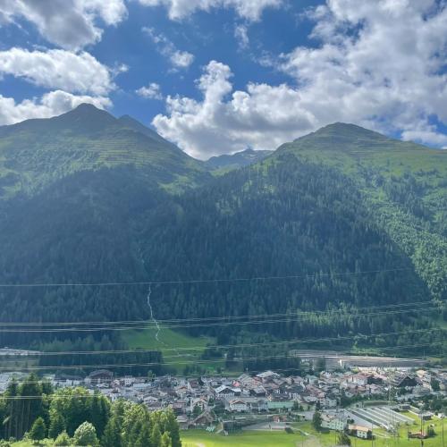 Blick aufs Dorf